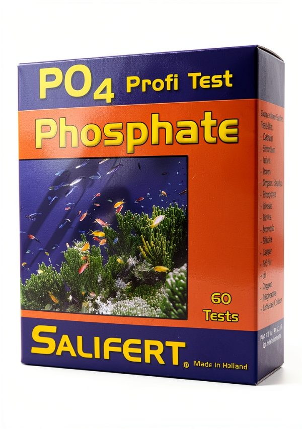 Salifert Phosphate Test Kit – Colorimetric Comparator, 5 Bottles-0
