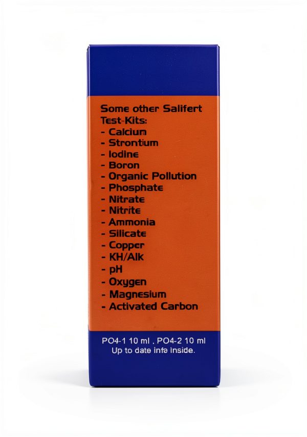 Salifert Phosphate Test Kit – Colorimetric Comparator, 5 Bottles-1