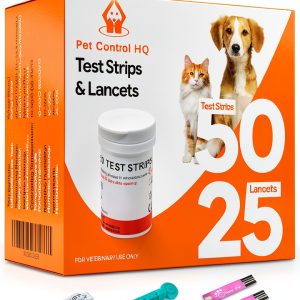 Glucose Test Strips 50 - Pet Control HQ for Dogs & Cats-0