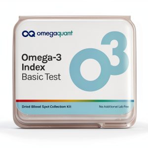 Omega-3 Index Test Kit by OmegaQuant Home Blood Test with CLIA Lab-0