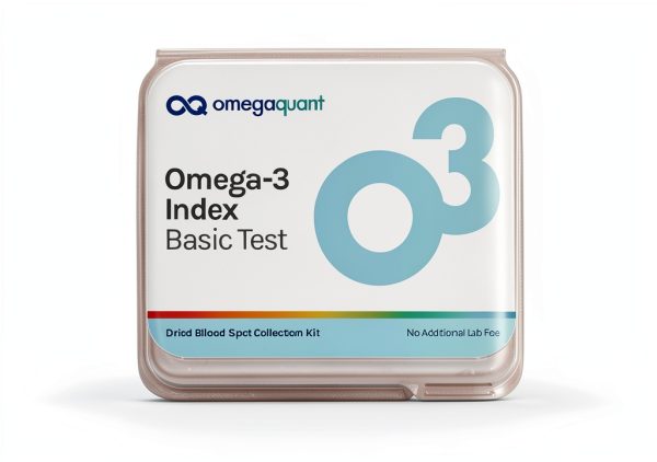 Omega-3 Index Test Kit by OmegaQuant Home Blood Test with CLIA Lab-0