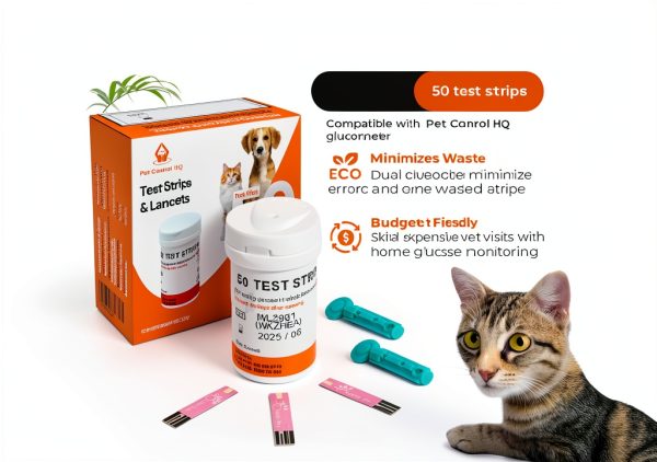 Glucose Test Strips 50 - Pet Control HQ for Dogs & Cats-4