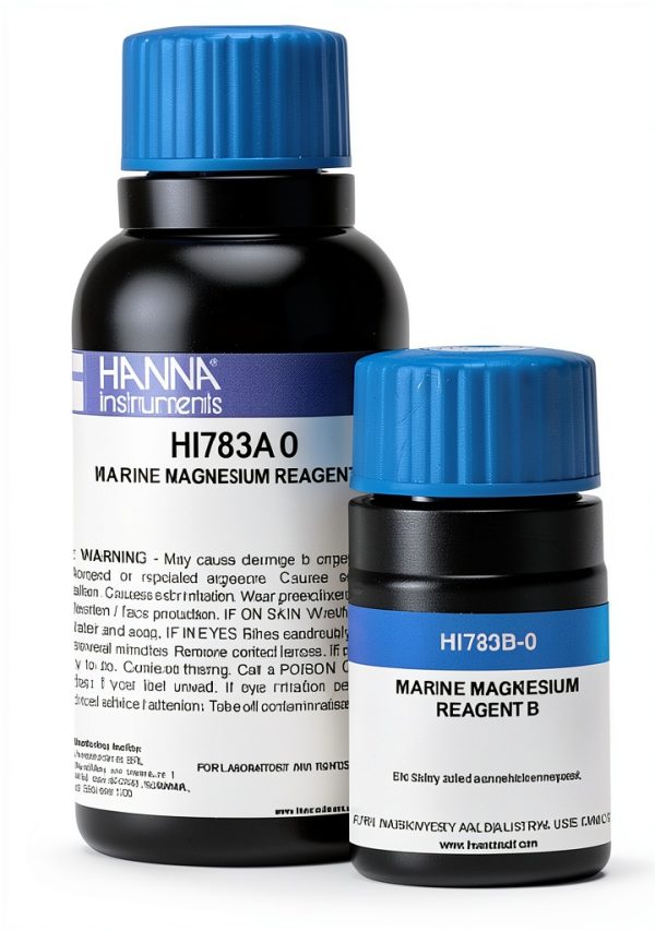 Hanna Marine Magnesium Checker Reagents 25-Test Kit Purity Pre‑Made-0